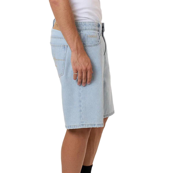 THRILLS Infinite Dopamine Slacker Mens Denim Short - Light Ash Blue