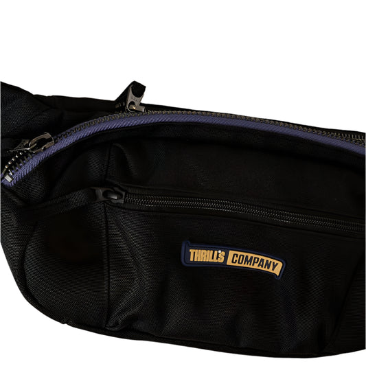 THRILLS Two Sides Hip Bag - Black/Crown Blue