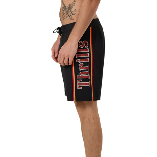 THRILLS Never Stop Boardshort - Black