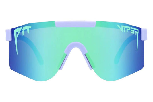 PIT VIPER The Moontower Double Wide Sunglasses - Polarized Blue/Green