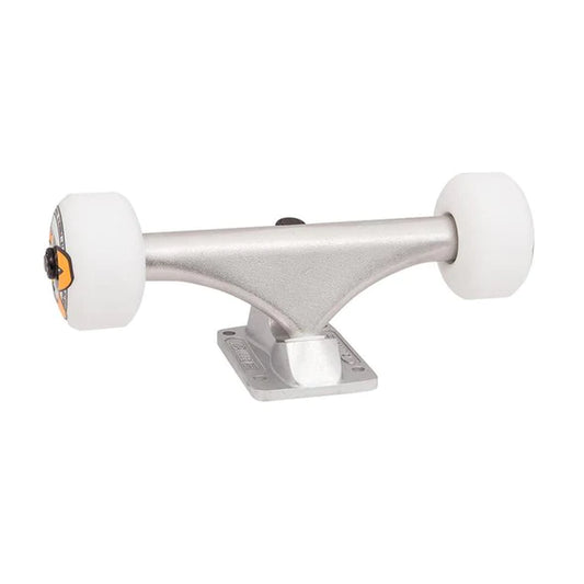 BULLET/OJ 130mm/53mm Skateboard Truck & Wheel Assembly - Raw/White
