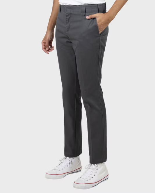 DICKIES 872 Slim Fit Pants - Charcoal - VENUE.