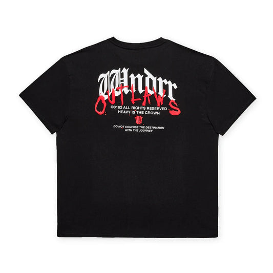 WNDRR Renegade Box Fit Mens Tee - Black