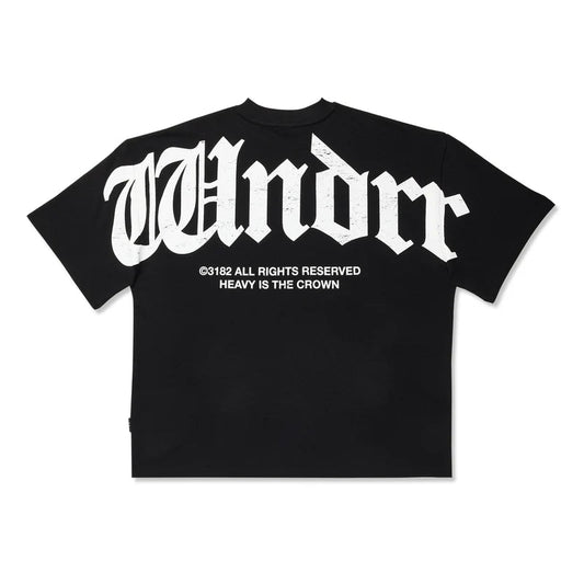 WNDRR Revival Heavy Weight Mens Tee - Black