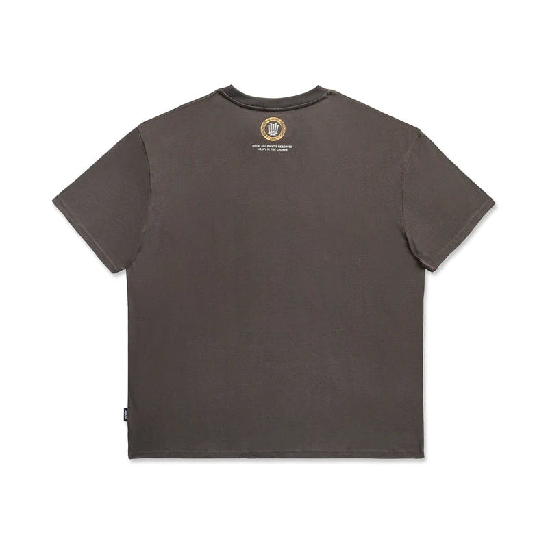 WNDRR Vita Nova Box Fit Mens Tee - Faded Black