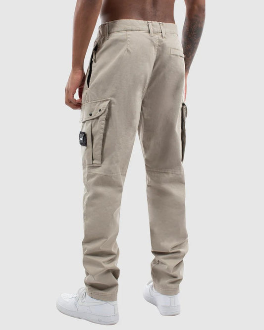 WNDRR Fairfax Mens Cargo Pant - Stone - VENUE.