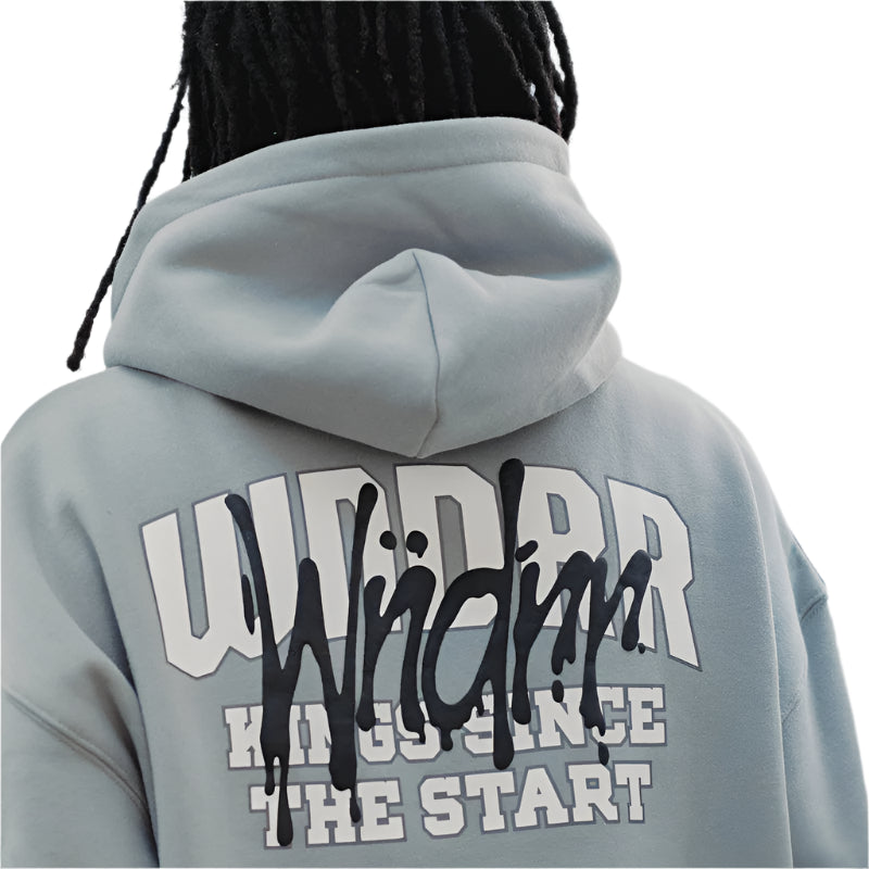 WNDRR Top Tier Mens Hoodie - Cement Grey