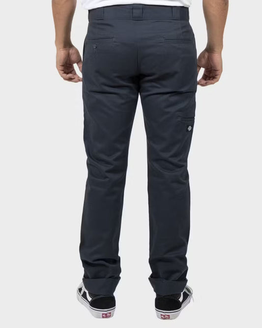 DICKIES 811 Skinny Straight Fit Double Knee Pants - Dark Navy - VENUE.