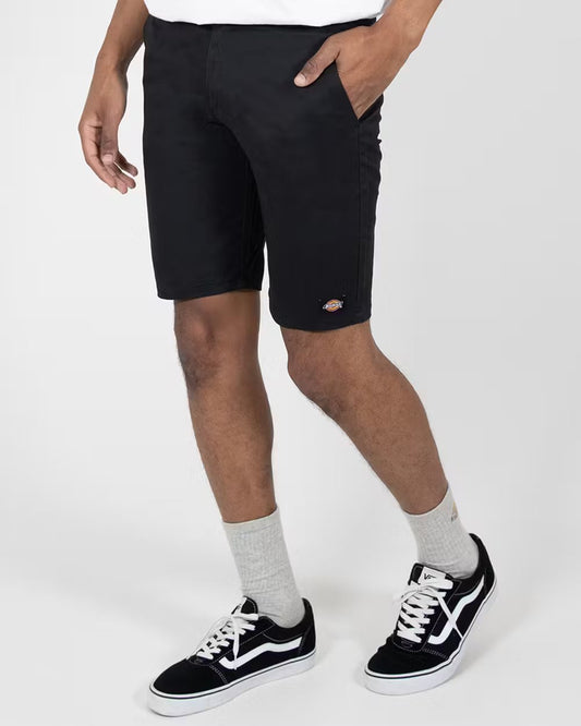 DICKIES 818 Slim Fit 10 Shorts - Black - VENUE.