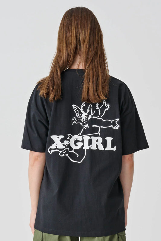 XGIRL Cupid Relaxed Womens Tee - Black