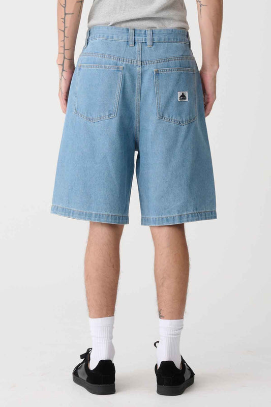 XLARGE Bull Denim 91 Mens Short - Mid Blue