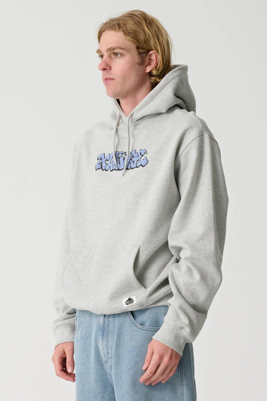 XLARGE Graff Mens Hoodie - Ash Heather