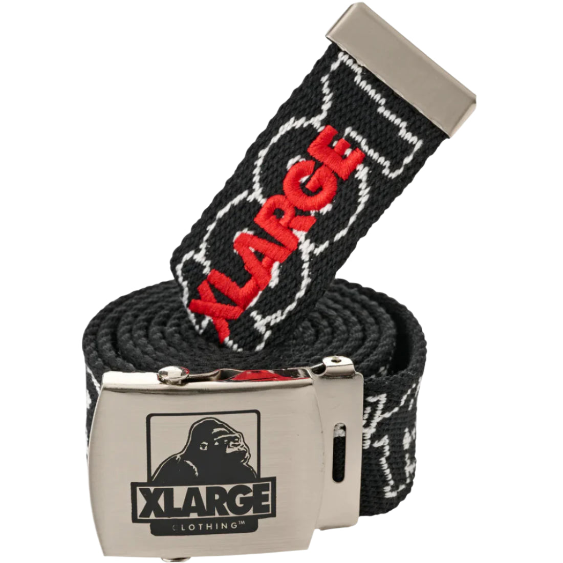 XLARGE 91 Web Belt - Black/White