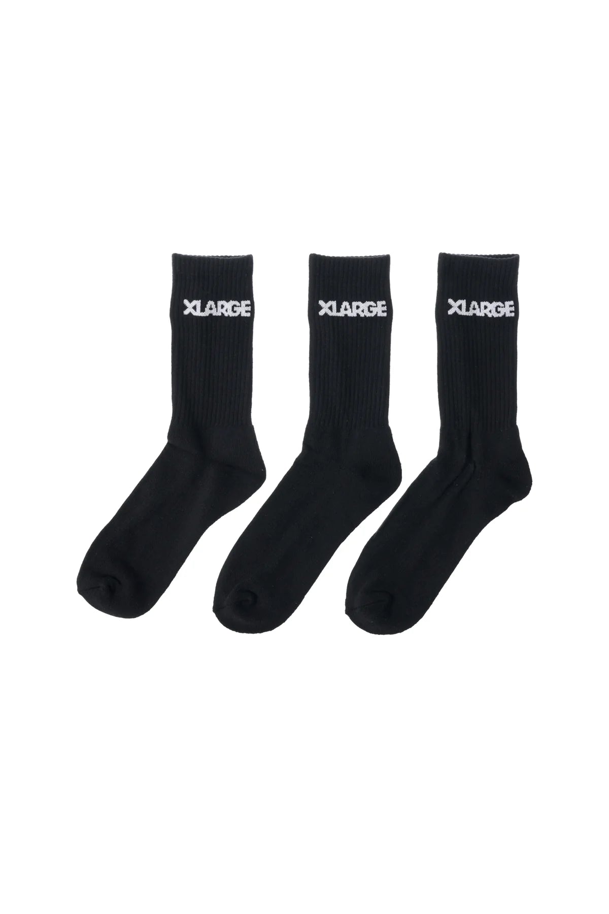 XLARGE 91 3pk Mens Socks - Black