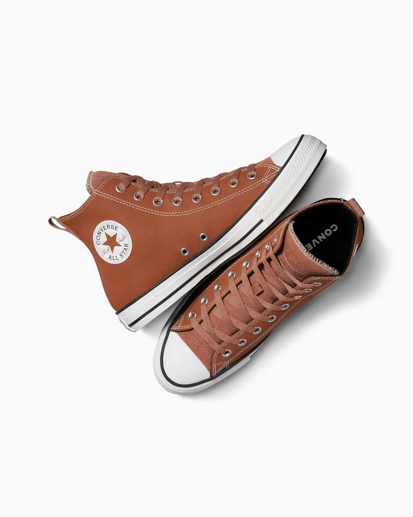 CONVERSE Chuck Taylor All Star Counter Climate Hi Shoe - Tawny Owl/Clay Pot/White