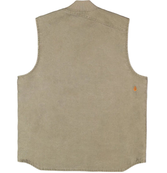 VOLCOM Freshdust Workwear Mens Vest - Brindle