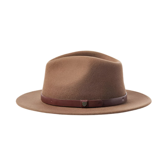 BRIXTON Messer Fedora - Dark Earth