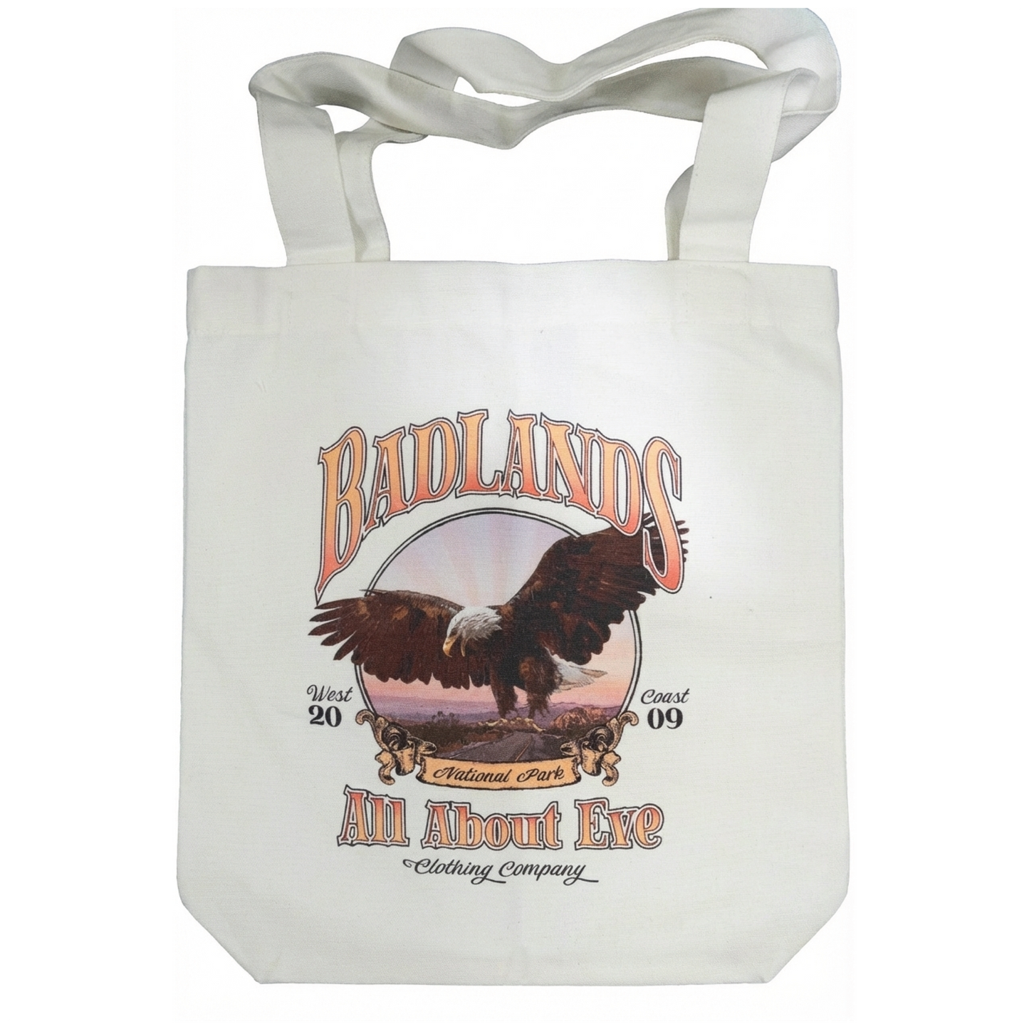 ALL ABOUT EVE Badlands Tote Bag - Vintage White
