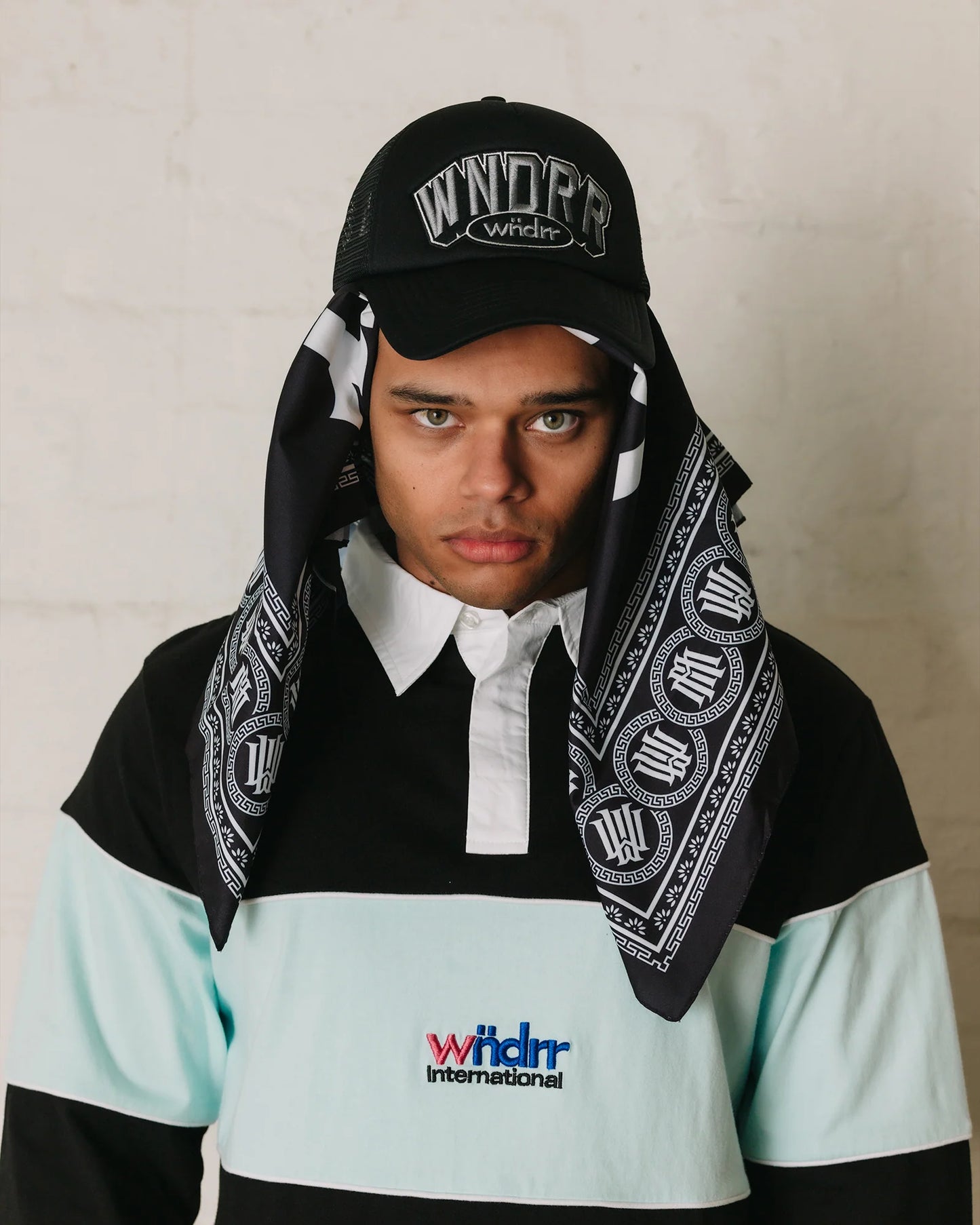WNDRR Accent Bandana - Black