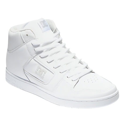 DC Manteca 4 Hi Mens Shoe - White/White/Battleship