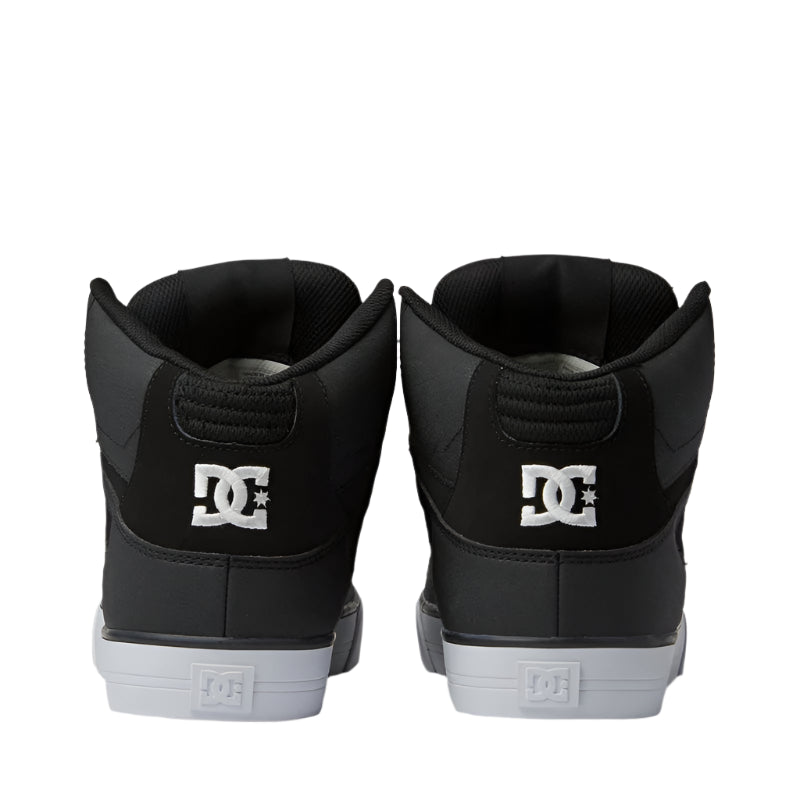 DC Pure High-Top Mens Shoe - Black/Black/White