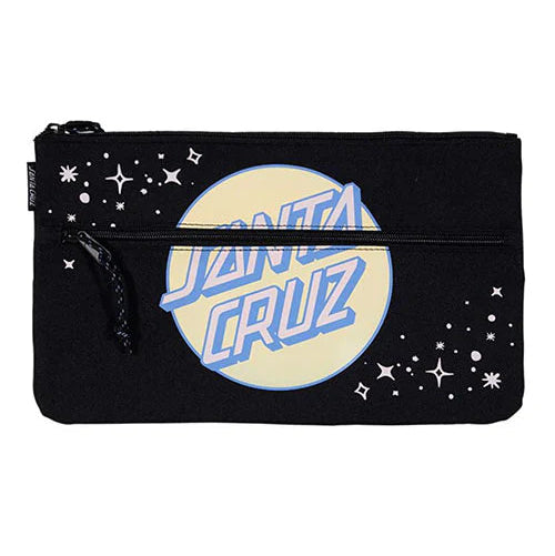 SANTA CRUZ Cosmic Other Dot Pencil Case - Black