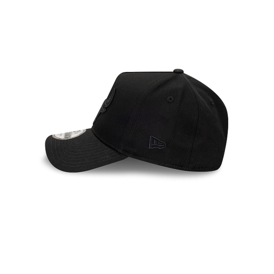 NEW ERA Chicago Bulls 9FORTY A-Frame Snapback Cap - Black/Black