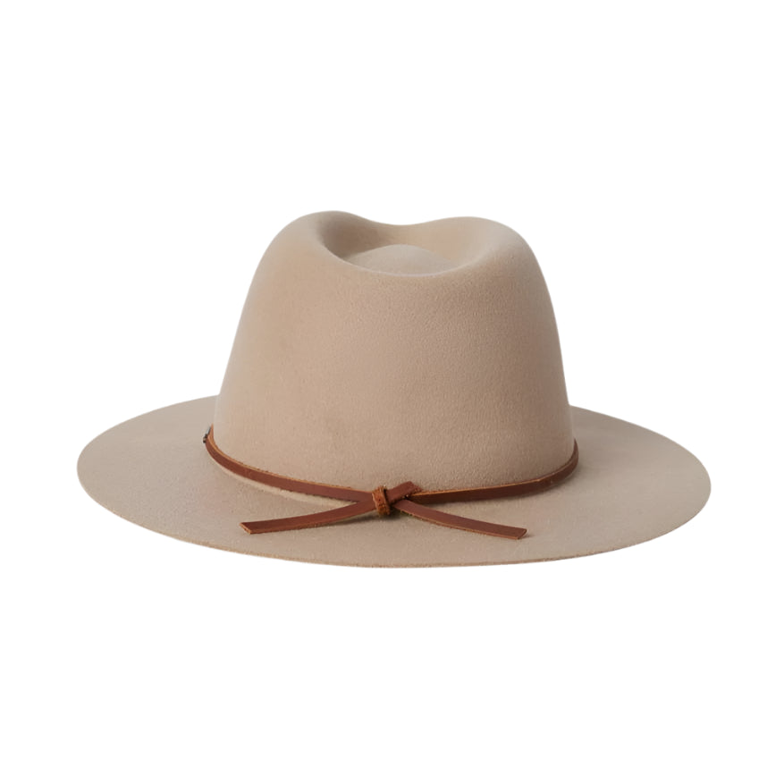 BRIXTON Wesley Fedora - Sand/Brown