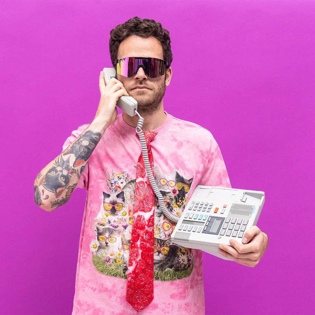 PIT VIPER The Exec Double Wide Sunglasses - Polarized Pink