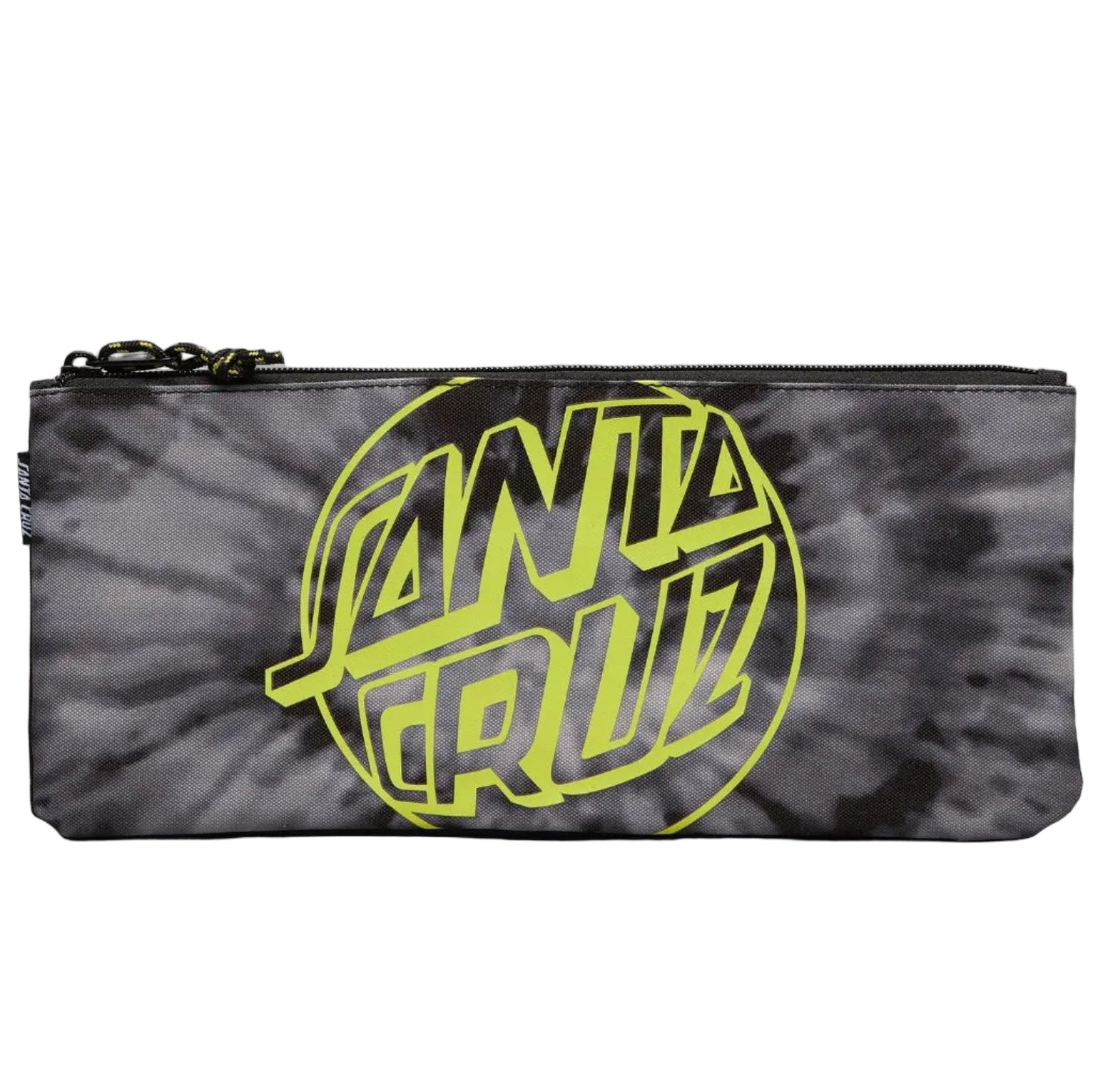 SANTA CRUZ Fish Eye Dot Tie Dye Pencil Case - Black