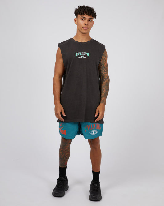ST GOLIATH League Mens Muscle Tank - Coal