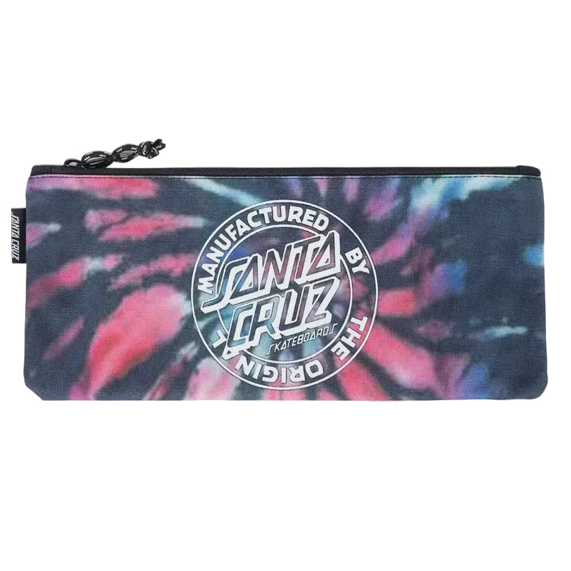 SANTA CRUZ MFG Dot Pencil Case - Multi Tie Dye