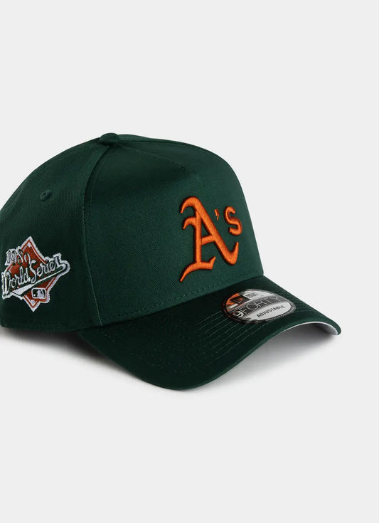 NEW ERA Oakland Athletics 9FORTY A-Frame Snapback Cap - Copper/Green