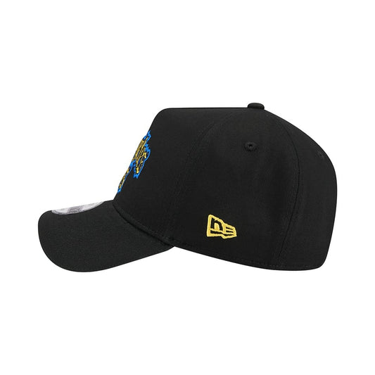 NEW ERA Los Angeles Rams Team Gothic 9FORTY A-Frame Snapback Cap - Black
