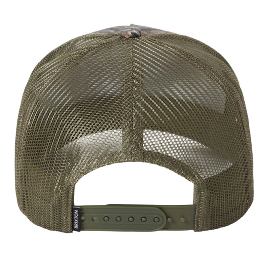 BRIXTON Hubal C MP Snapback Trucker Cap - Tree Camo/Olive