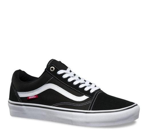 VANS Old Skool Pro Shoe - Black/White - VENUE.