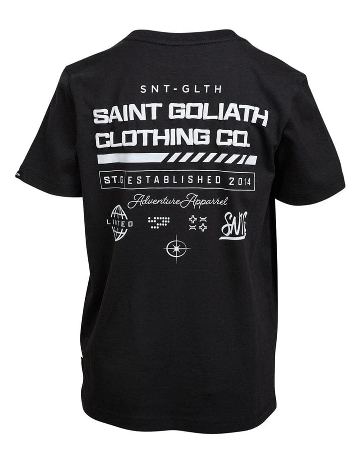 ST GOLIATH Underground Youth Tee - Black