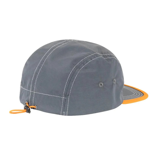 SANTA CRUZ Oval 73 Dot Badge 5 Panel Soft Peak Cap - Dark Grey