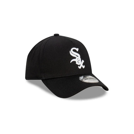 NEW ERA Chicago White Sox 9FORTY A-Frame Snapback Cap - Black/OTC