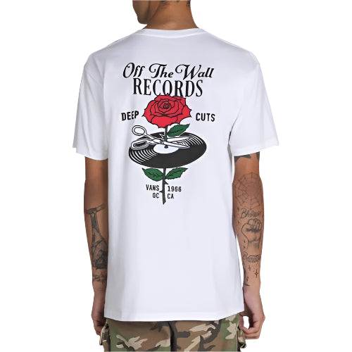 VANS Deep Cut Mens Tee - White