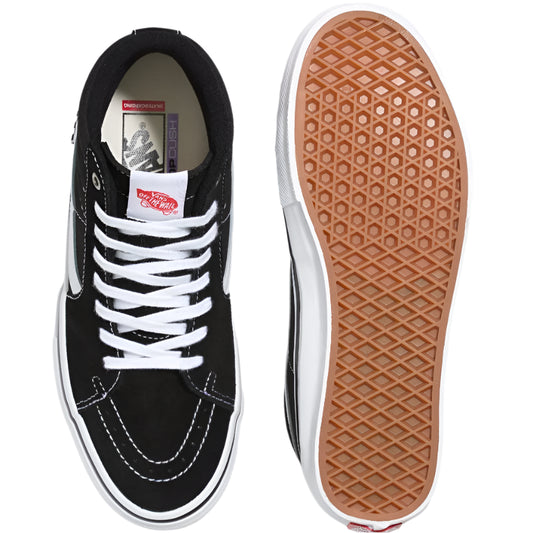 VANS Skate Sk8-Hi Shoe - Black/White