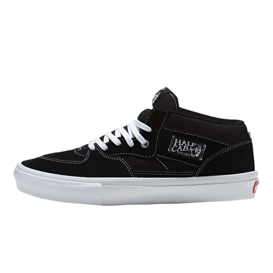 VANS Skate Half Cab Shoe - Black/White