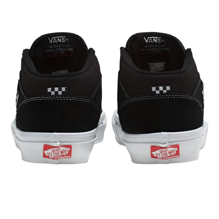 VANS Skate Half Cab Shoe - Black/White