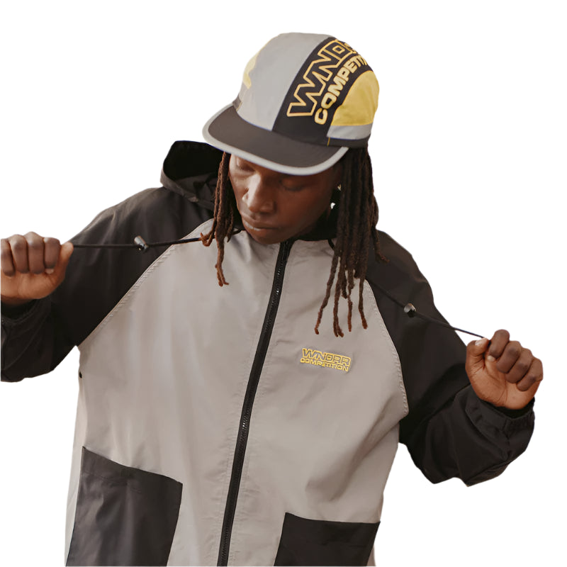 WNDRR Competition Anorak Mens Jacket - Black/Charcoal