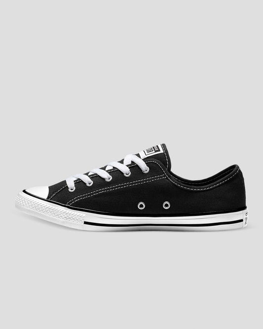CONVERSE Chuck Taylor All Star Womens Dainty Shoe - Black - VENUE.