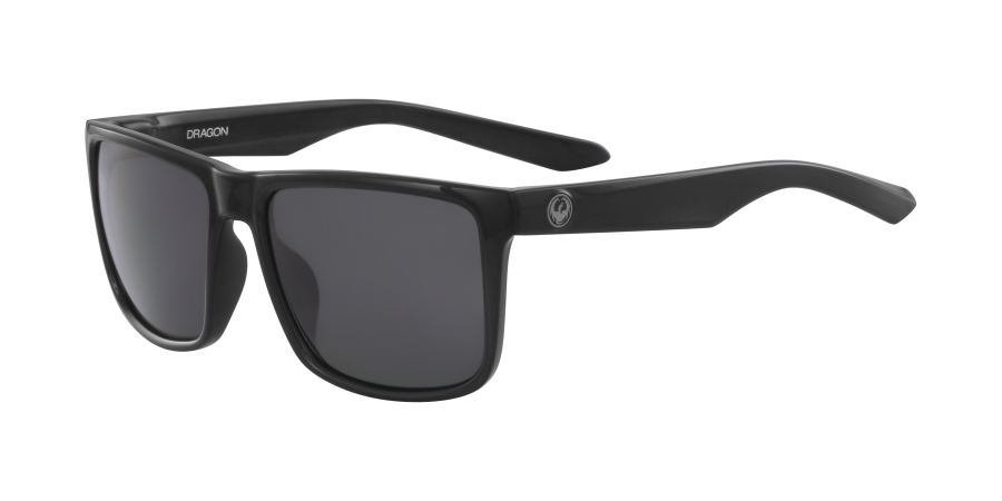 DRAGON Meridien Sunglasses - Matte Black/LL Smoke - VENUE.