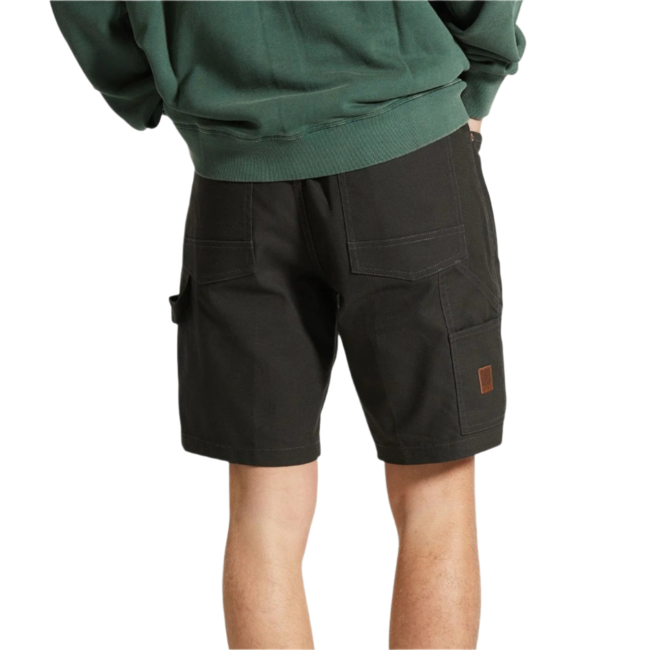 BRIXTON Builders Carpenter Short - Washed Black