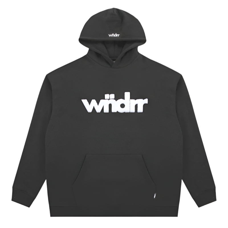 WNDRR Tone Mens Hoodie - Faded Black