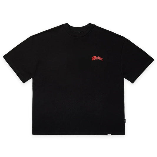 WNDRR Process Heavy Weight Tee - Black