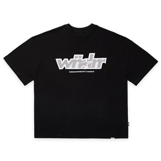 WNDRR Five Point Heavy Weight Tee - Black